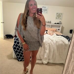 Fun Cold Shoulder Dress